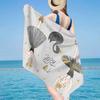 Ballerina And Swan Dance Beach Towel, Super Soft Microfiber, Gift for Her/Him, Birthday, for Pool, Beach, Travel, Home Decor Fan gifts