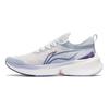LiNing Feidian Discovery Durable Non-Slip Low-Top Running Shoes Women Sneaker White Blue Purple ARMS008-4
