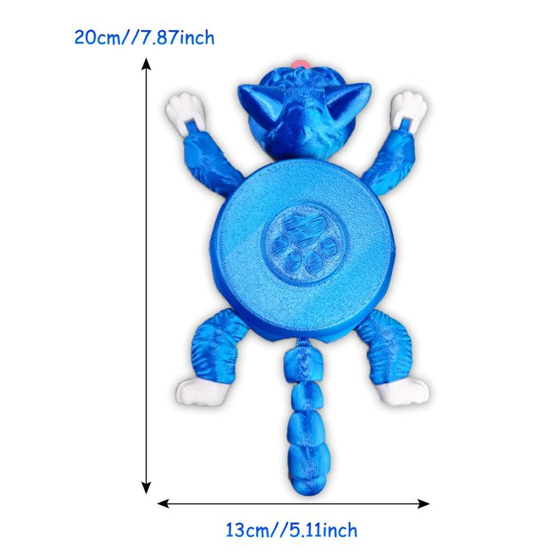 Creative 3D Printed Cat Coaster Funny Panicked Cat Cup Pad Tea Mug Coffee Drinks Holder Office Desktop Home Decoration Ornament