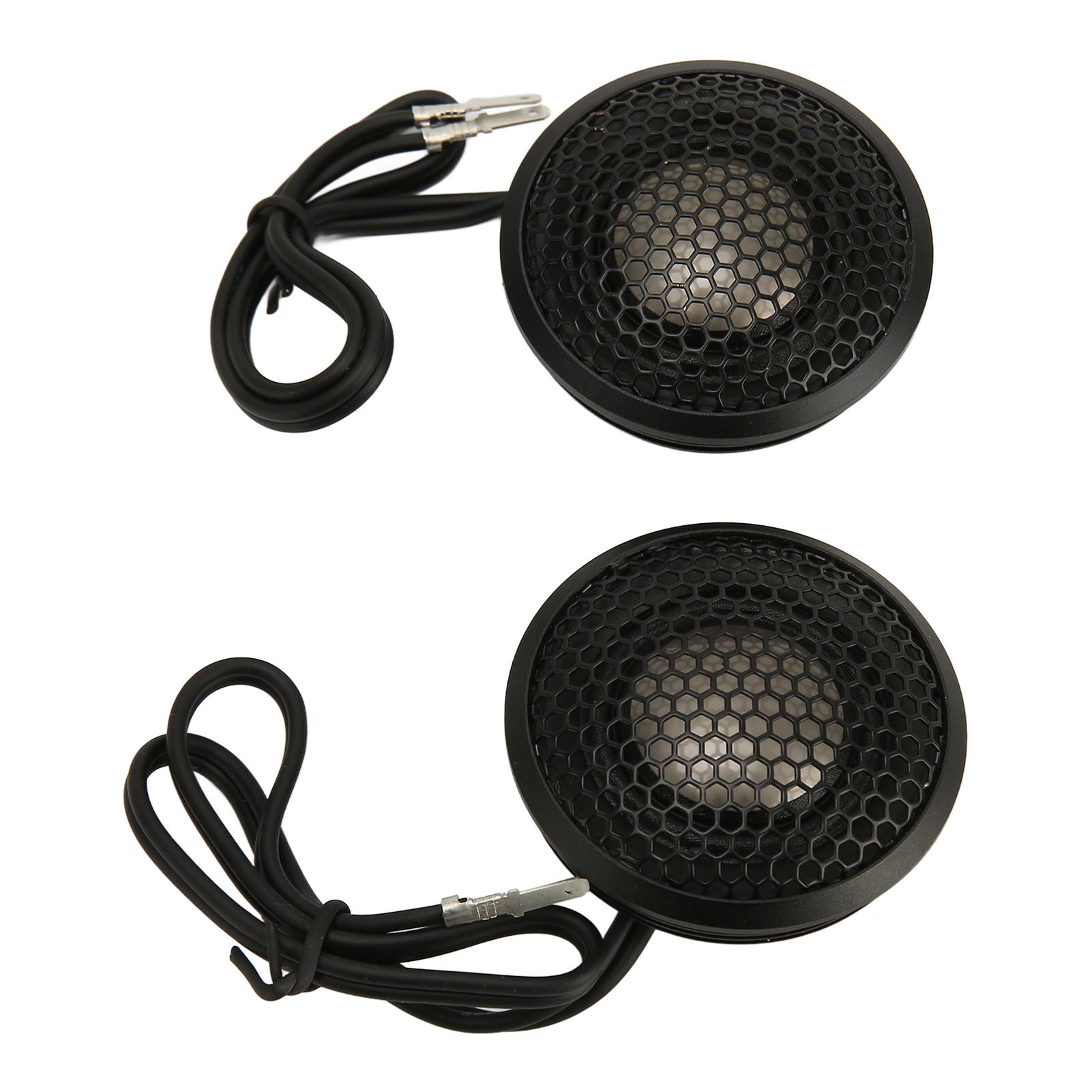 

2 шт. автомобильный твитер Hifi черный компактный динамик купольного типа 150 Вт с основанием для всех автомобилей o