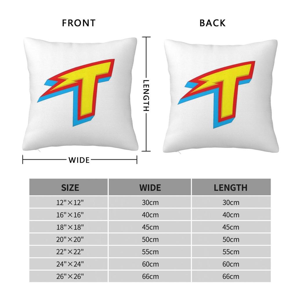 Team Thundermans Square Pillowcase Cushion Cover Pillow Case Throw Pillow Cover for Home Sofa Living Room