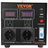 Transformador Convertidor de Voltaje, 2000VA, Transformador Elevador/Reductor de Servicio Pesado, Convierte de 110 Voltios a 220 Voltios y de 220 Voltios a 110 Voltios, con EE. UU.