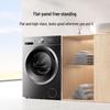 Little Swan 10KG Fully Automatic Wash and Dry Drum Machine, Large Capacity for Household Use, Model TG10V28T.