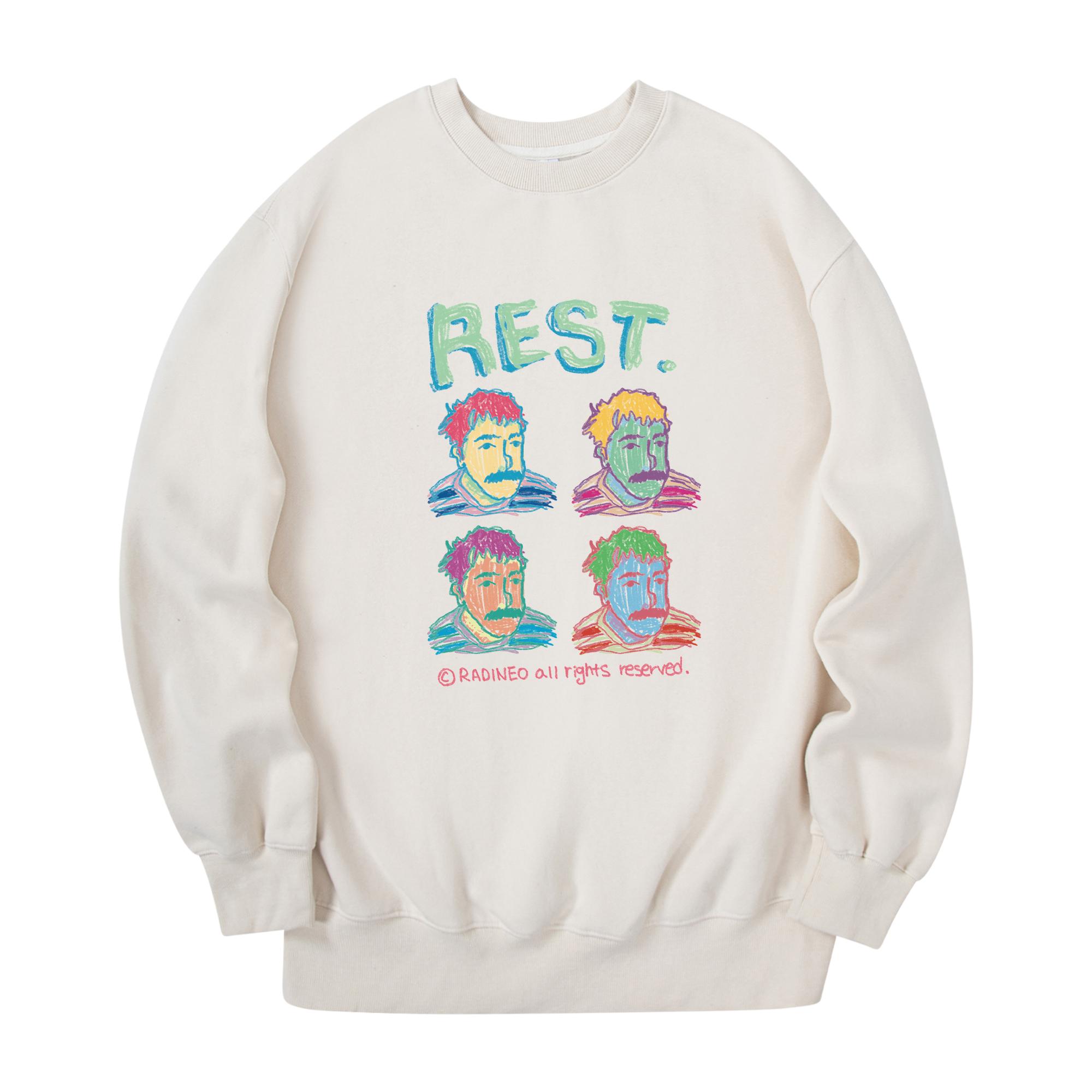 Свитшот Radineo Rest Кремовый Cream/L