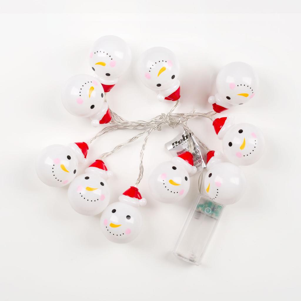 Rebel snowman indoor battery Christmas tree lights