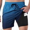 Mens Quick-Dry Board Shorts Swim Trunks With Print Design Beach Surfing Swimming Outdoor Activities
