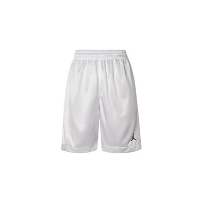 Elastischer Bund French Terry Logo Print Shorts Herren Unterteile Weiß AR4316-100