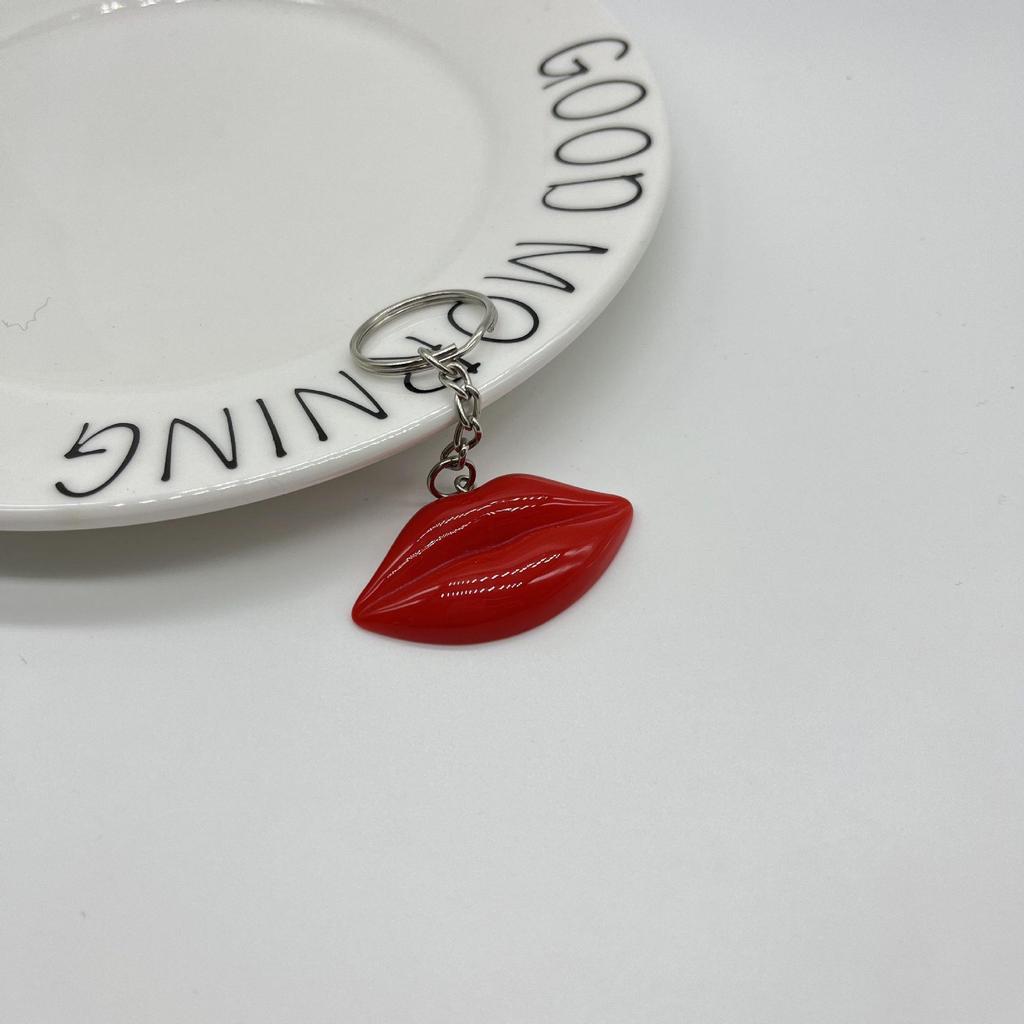 Lip Keychain Pendant: Mini Simulated Mouth - Chinese Valentine's Day Gift