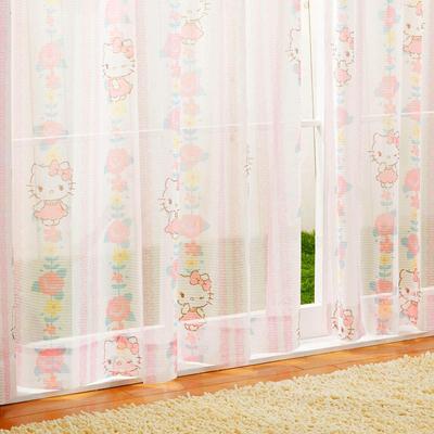 Sanrio Kitty Lace Curtain Set of 2 Width 100 X 133cm Length SB-522-S