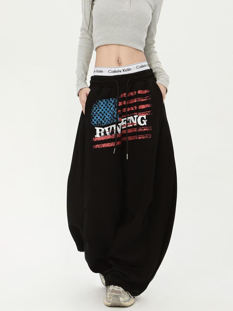 Jesień 2025 Unisex Retro Bawełniane Codzienne Długie Spodnie - Styl Sportowy Outdoor