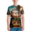 Hyeronimus Bosch Vintage Pitture Famose Stampa Integrale Maglietta T-Shirt Unisex