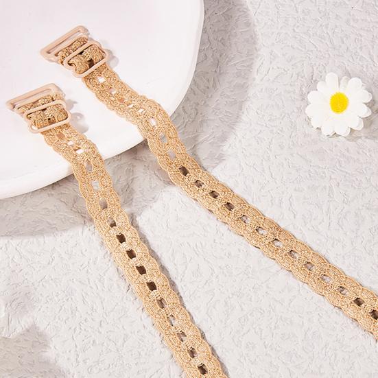 1 Pair Women Shoulder Strap Adjustable Sexy Lace Bra Chain Shoulder Chain Replacement