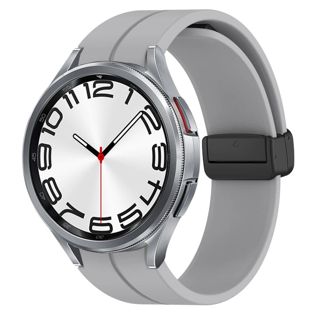 Silicone No Gaps Strap For Samsung Galaxy Watch 7/6/5/4 44mm 40mm 5Pro 45mm Bracelet Band Galaxy 6 Classic 47mm 43mm 46mm Correa