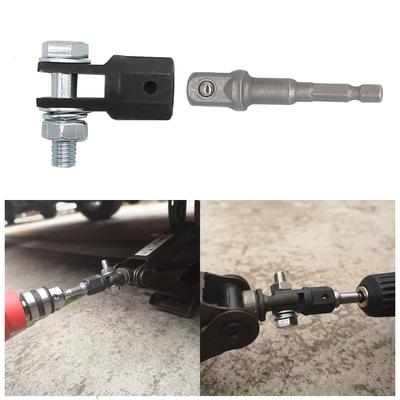 1/2 Zoll Scherenwagenheber Adapter Antrieb Schlagschrauber Adapter Werkzeug Wagenheber Schere Chrom Vanadium Stahl Adapter Stahl Kugelgelenk Stange