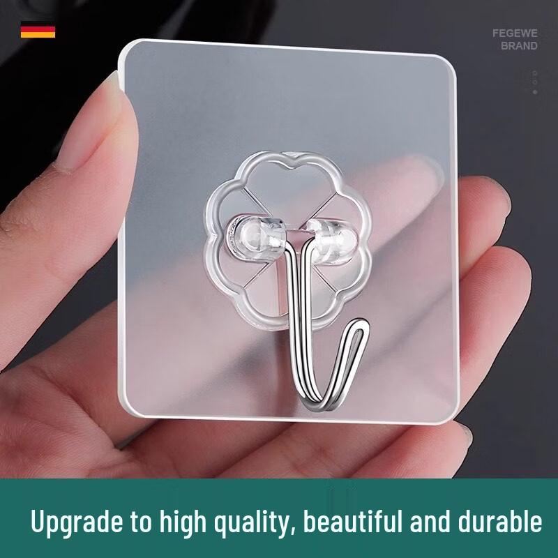 LIEI Strong Transparent Adhesive Hooks