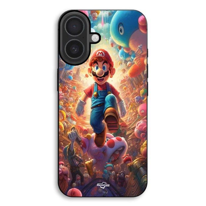 Coque de téléphone - MANIACASE - iPhone 17 - Silicone TPU - Souple - Super Mario Bros