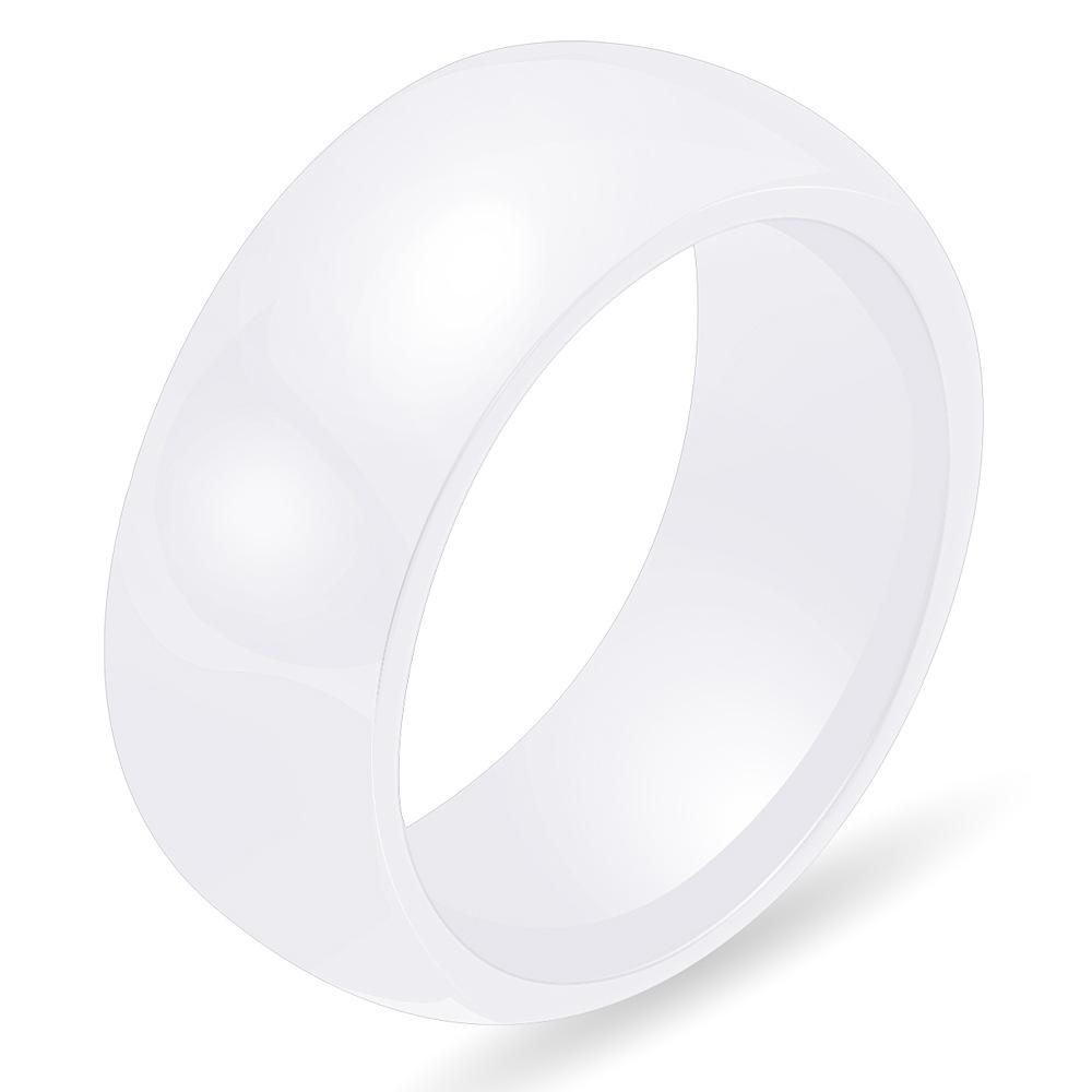 Transferring Rings Cheap Couple Black and White Ceramic Ring Transfer Ring Simple Men and ...