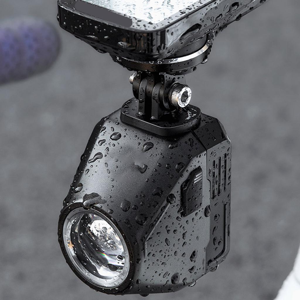 Waterproof Cycling Headlight Wireless Remote Control Bike Front Light Wireless Remote Cycling Light Bright Flashlight