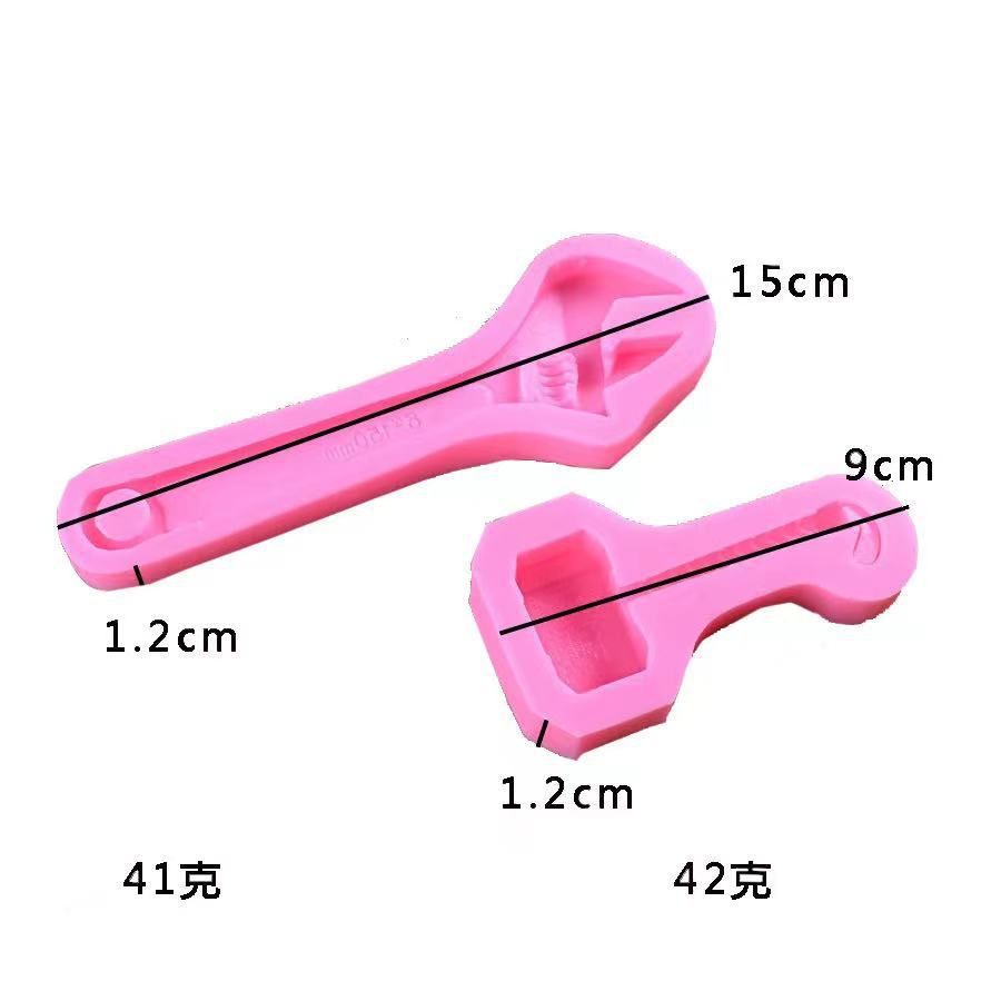 Household Screws Hammer Wrench Mold Silicone Fondant Chocolate Candy DIY Baking Cake Decoration Tool Houseware Resin Art Moulds
