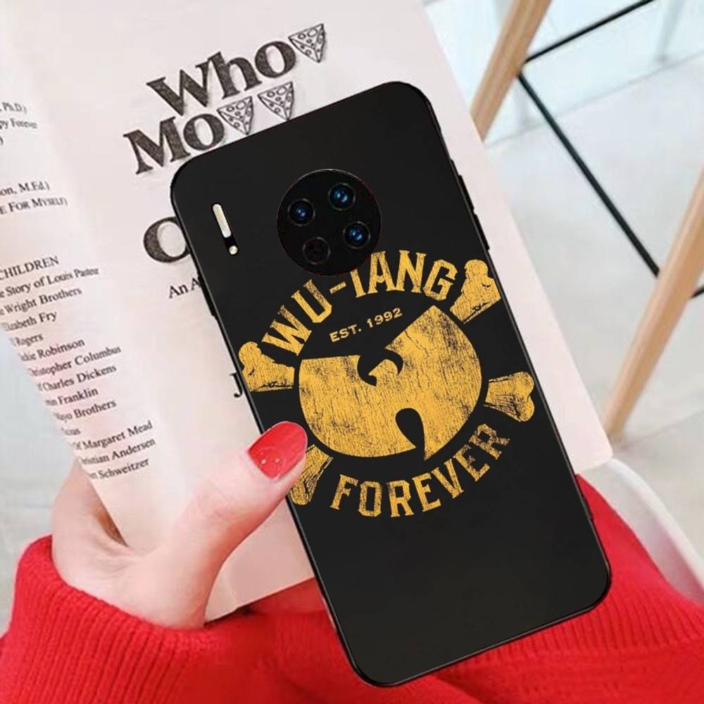 

Классический чехол для телефона W-wu T-tang Singer C-Clan для Huawei P 8 9 10 20 30 40 50 Pro Lite Psmart Honor 10 Lite 70 Mate 20lite Huawei P30 Lite