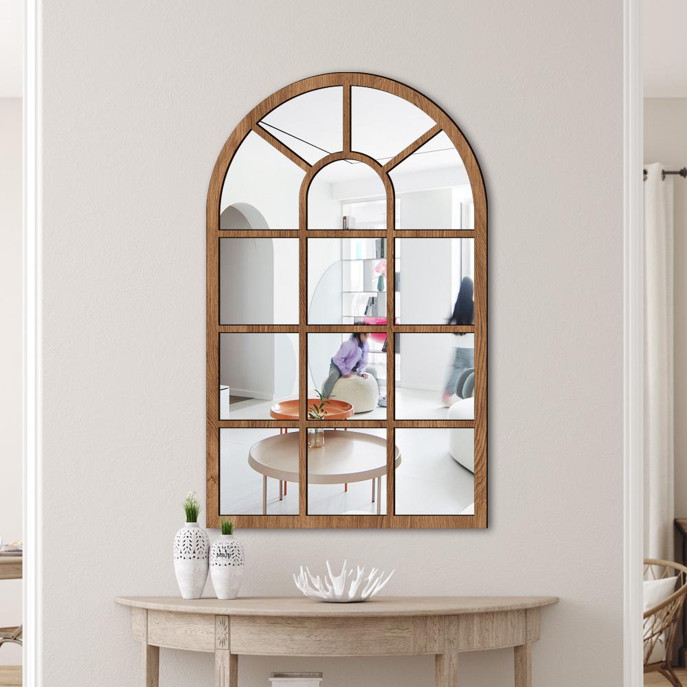 3D Vindusbue Akryl Speilklistremerke - Selvklebende Treveggdekor