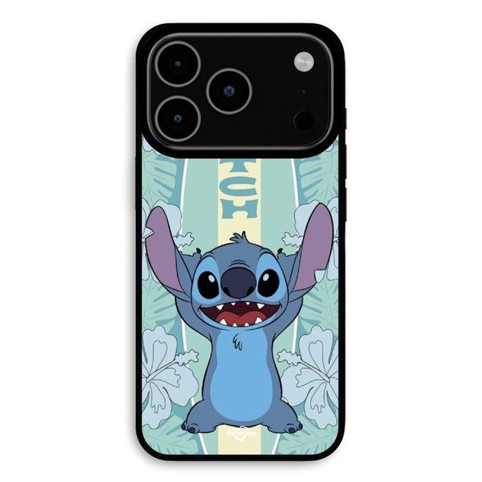 Hülle Für iPhone 17 Pro Max Stitch surfen disney Maniacase schwarz