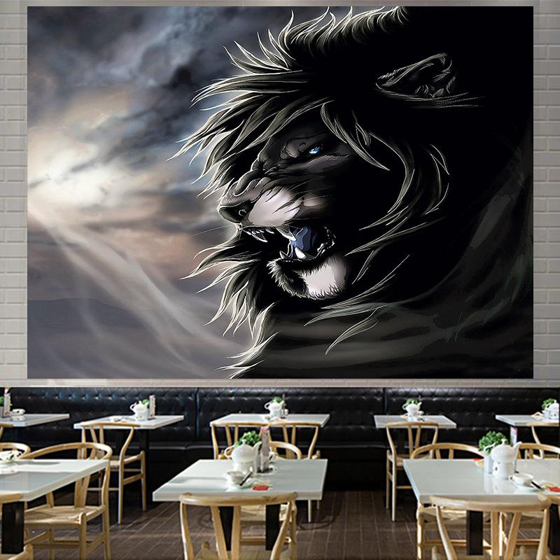 Zwierzęta Ins Styl tła Duży gobelin ścienny wiszący geometria Hipisowski gobelin Wystrój pokoju domowego Estetyczna dekoracja