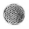 Incense Holder Flower of Life Aluminium 11cm
