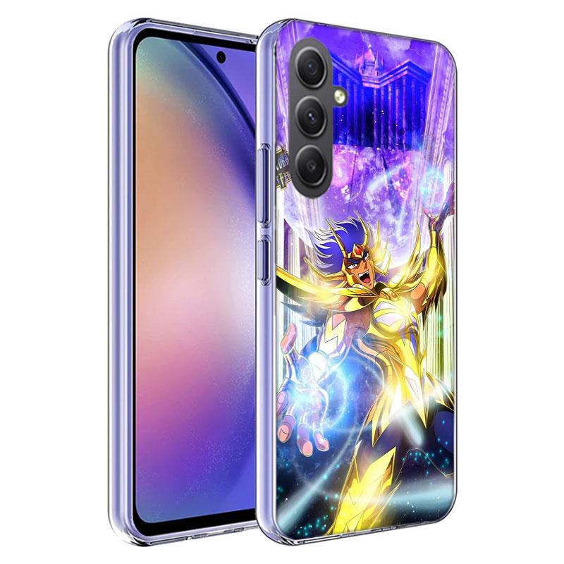 Saint Seiya Knights Of The Zodiac Phone Case for Samsung A16 A26 A36 A56 A17 A37 A57 A07 A06 A02S A03 A04S A05S Galaxy Note 20 1