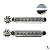 1/2Pcs Car LED DayTime Running Light Wind Powered LED Floodlights Auxiliary Lighting Motorcycle Lamp Automobile Day Headlight