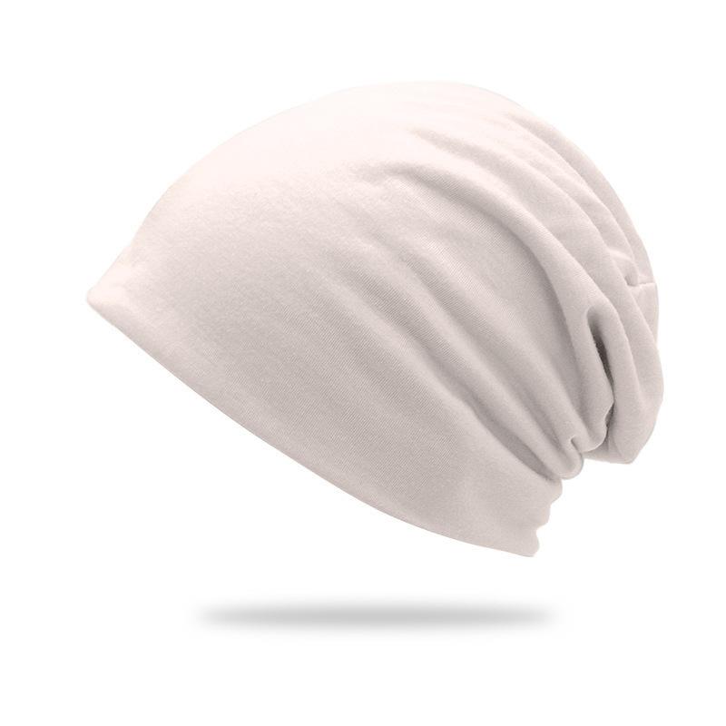 Baumwolle Slouchy Beanie Hip-Hop Weich Leicht Laufmütze Erwachsene Zwergenmütze Chemomütze Für Männer Frauen Hip-Hop Schlafmütze Dehnbar