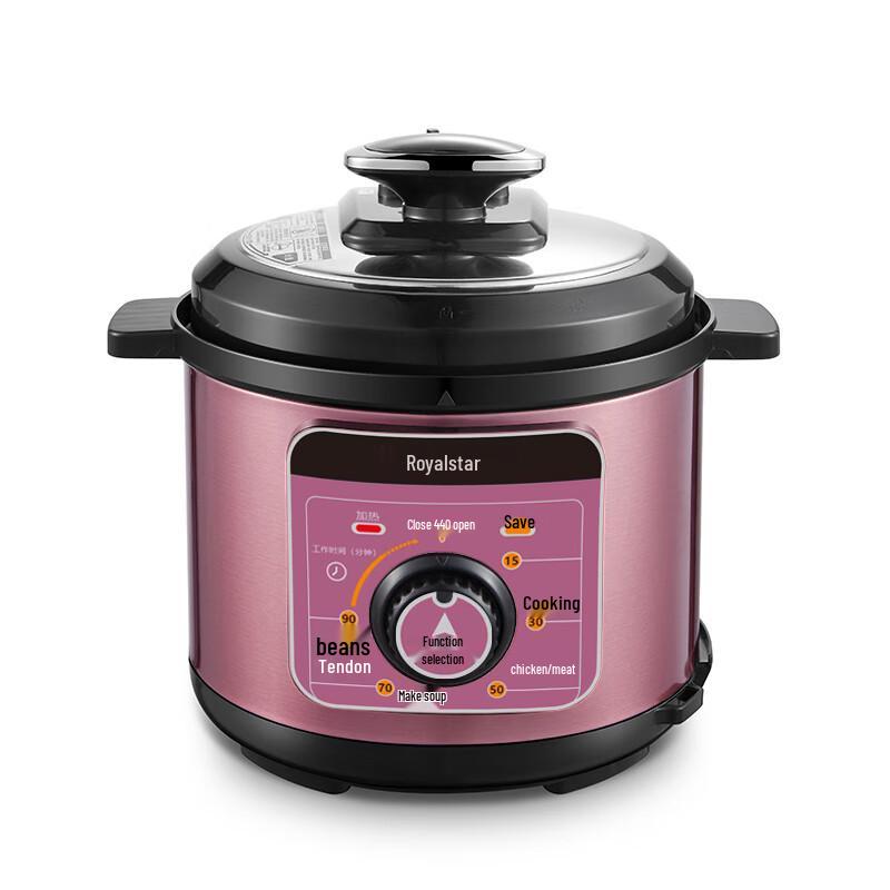 Royalstar YDG50-90B207 5L Mechanical Electric Pressure Cooker CN plug (adapter included)