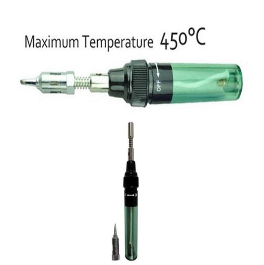 Pen Shaped Cordless DIY Butane Gas Soldering Solder Iron Gun Torch Tip Tool