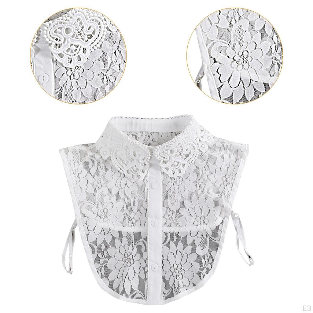 Detachable Fake Collar for Outfits, Clothes, Blouse, Sweater, Clothing
