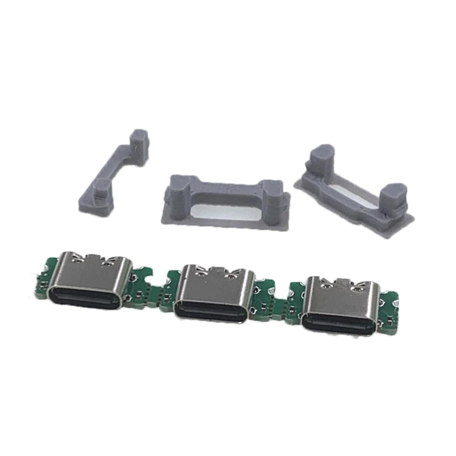 Reversible USB C Charging Port Modification Module Set For 3DS/3DS XL/New 3DS XL Consoles Easy Installation Design