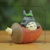 Cartoon My Neighbor Totoro Andwalnut Kernel Coal Balls Resin Miniature Micro Landscape Figures For Gift And Decoration