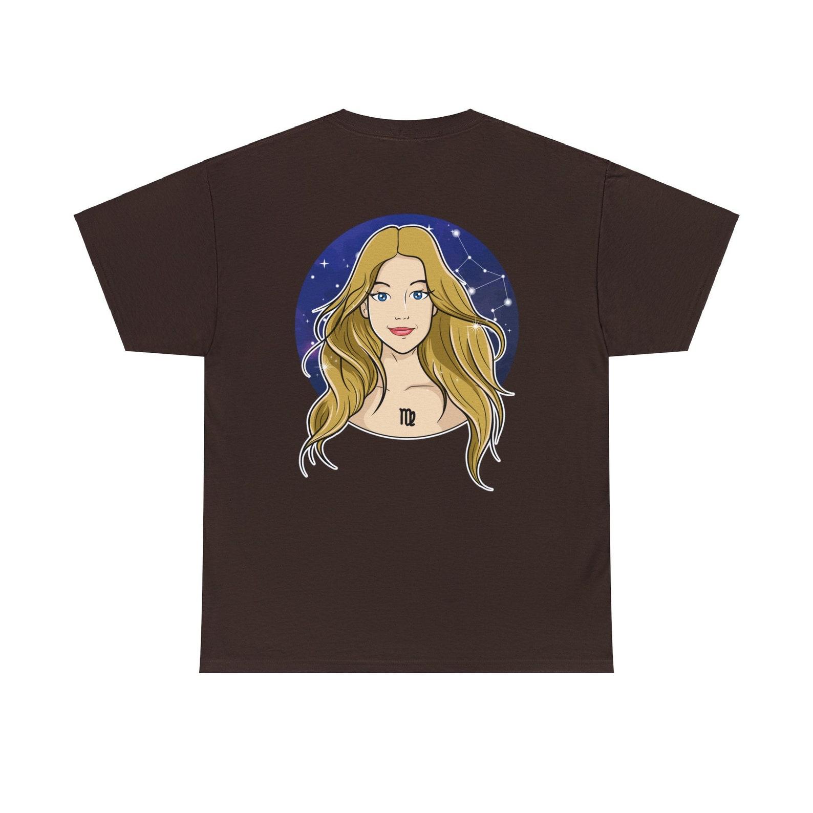 Virgo Zodiac Sign T-shirt: Horoscope Astrology Tee 3XL