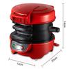 600W Household Burger Sandwich Maker Multifunctional Breakfast Waffle Machine Small Toaster Bread Baking Machine