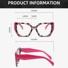 Fashion Cat Eye Optical Glasses Frames Women Brand Designer Luxury Anti Blue Light Computer Eye Glasses Ladies Optical Eyewear