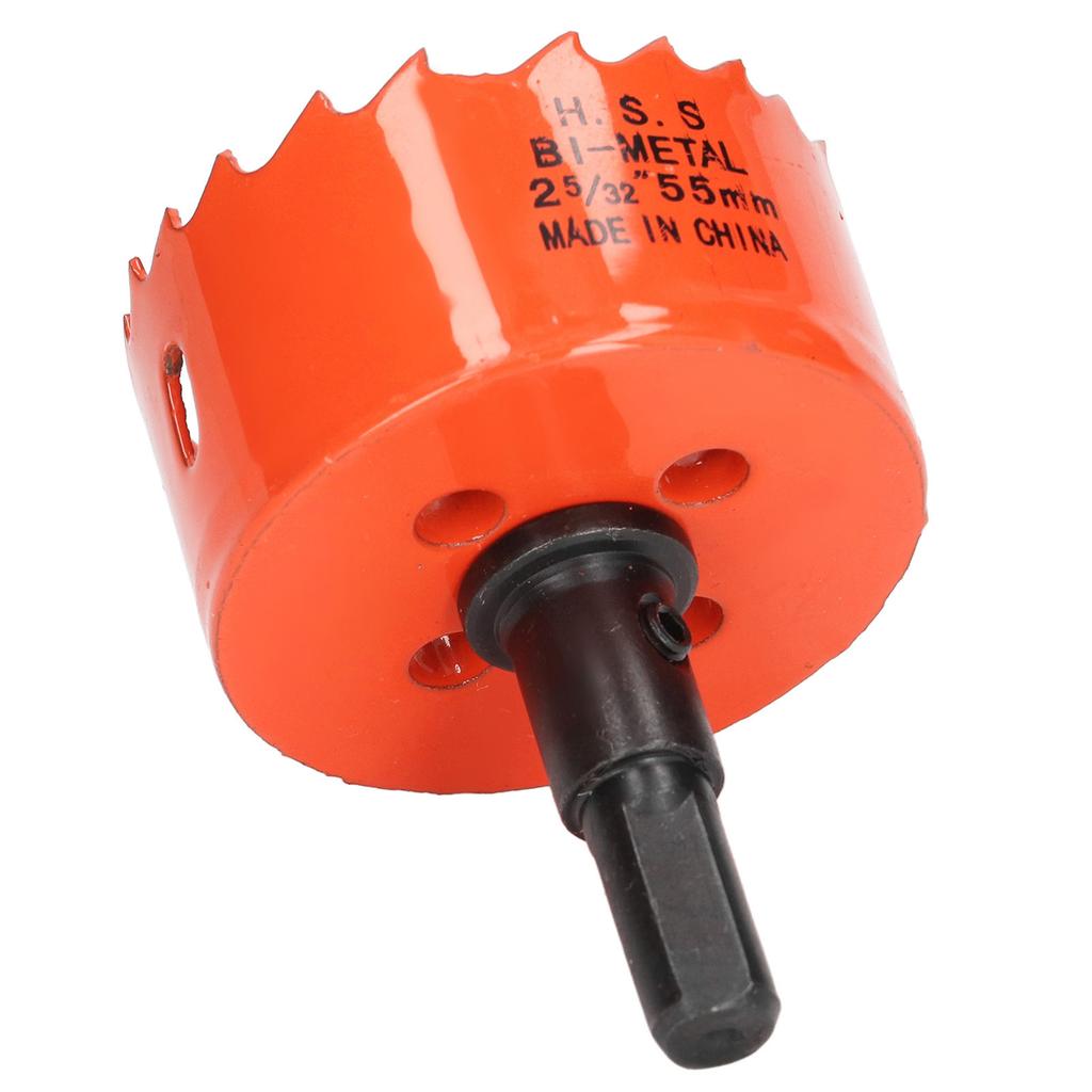 Hole Saw Drill Bit Sharply Teeth Easy Chip Removal High Hardness HSS Hole Cutter with Arbor for