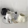 Porcelain Coffee Mug Creative Tea Cup Portable Ceramic Mug  School/Office