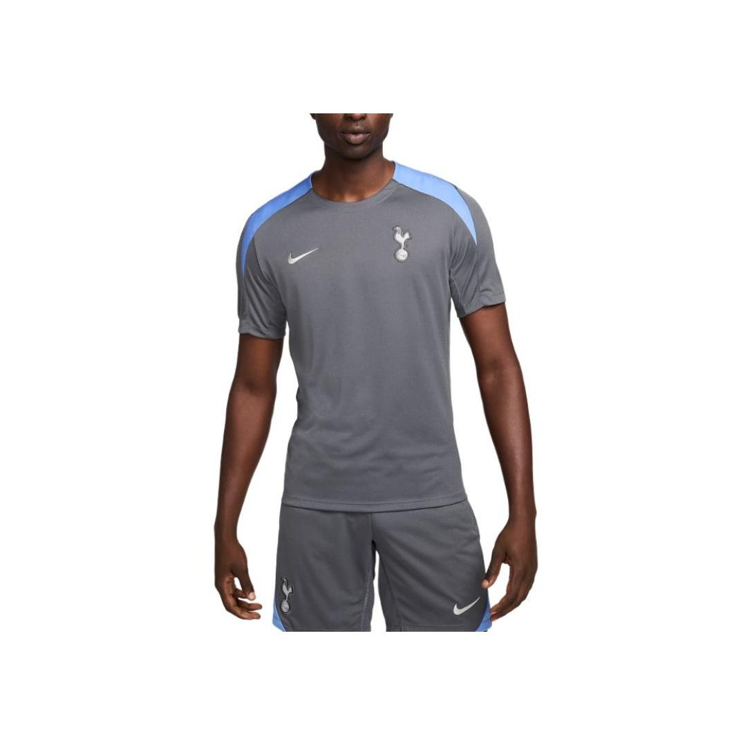 

Nike Dri-Fit Tottenham Hotspur Strike Уличная Повседневная Спортивная Футболка с Круглым Вырезом и Коротким Рукавом для Мужчин Топы Темно-Серый FN9823-024 M