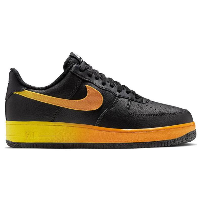 Nike Air Force 1 Low Schwarz Gelb Orange Sneaker CJ0524-001