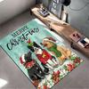 Christmas Dogs Festive Design Suitable As a Non-slip Mat for the Living Room or Bedroom Sofa