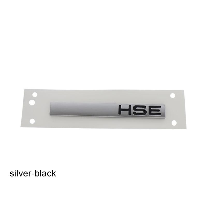 3D Premium HSE Edition Letters for England UK SUV Off Road Car Engine Hood Fender Trunk Tail Rear Decal Emblem Badge Sticker