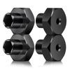 TRZX 4 szt. 5mm do 12mm Adapter Piasty Sześciokątnej Koła Łącznik +10mm Części Ulepszające do 1/10 WPL D12 RC Ciężarówki