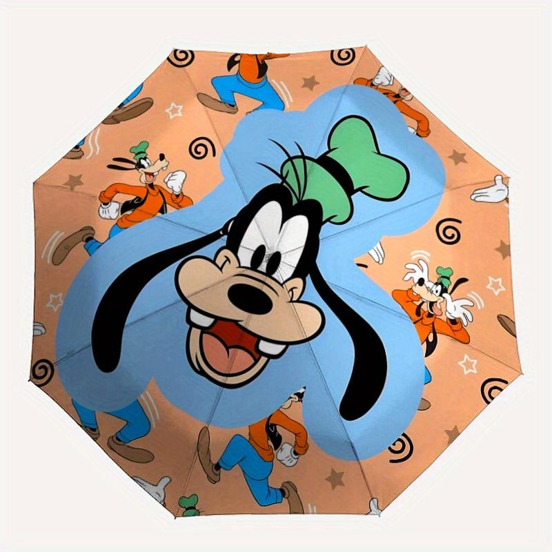 

1pc Goofy Automatic Open/close, All-Season Portable Folding Umbrella for Women & Men, Durable Frame yy250805004