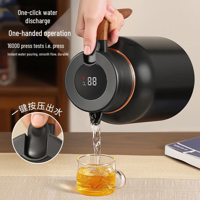 Baqianhang Titanium-Coated Stainless Steel Stew Tea Pot