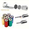 Universal socket wrench set 7-19mm multifunctional universal electric socket tool quick ratchet wrench with 3/8 connecting rod.