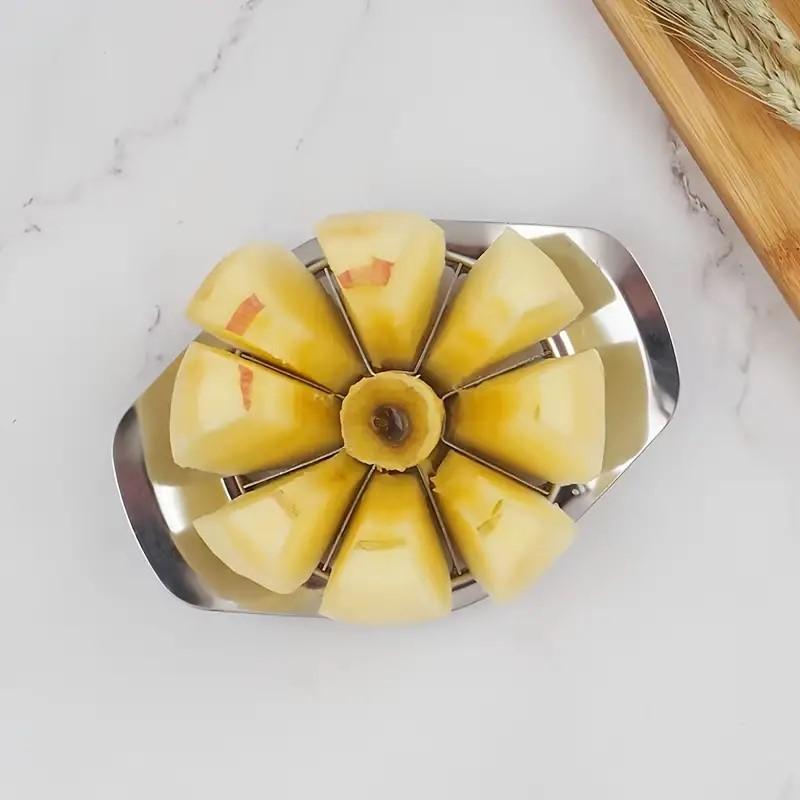 1pc 304 Stainless Steel Apple Cutter Chopper Vegetable Cutter Fruit Pear Divider